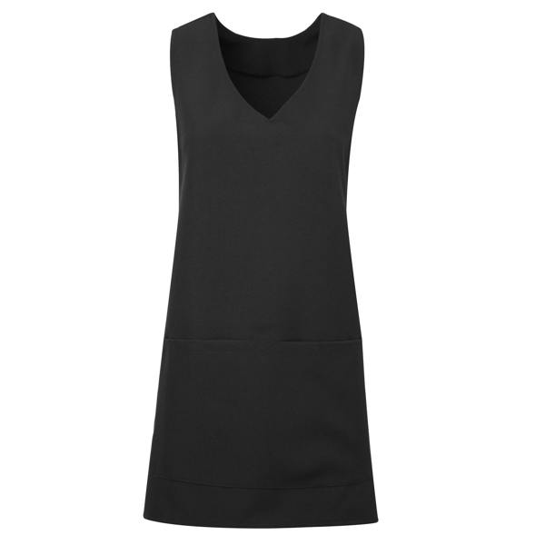Premier Unisex Wrap-Around Tunic - Black