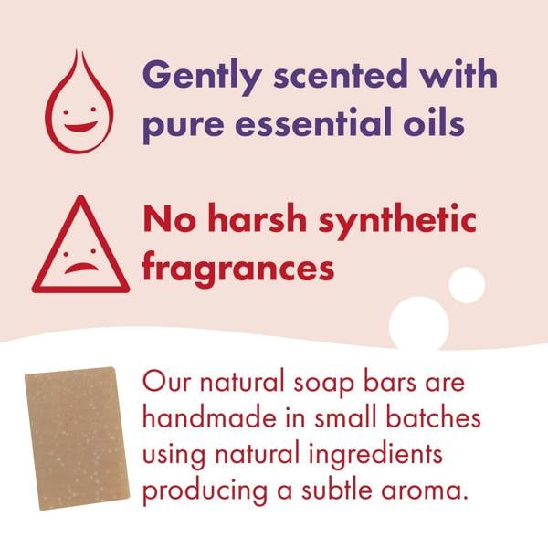 Friendly Soap 3 Pack - Natural Soap - Rose Geranium