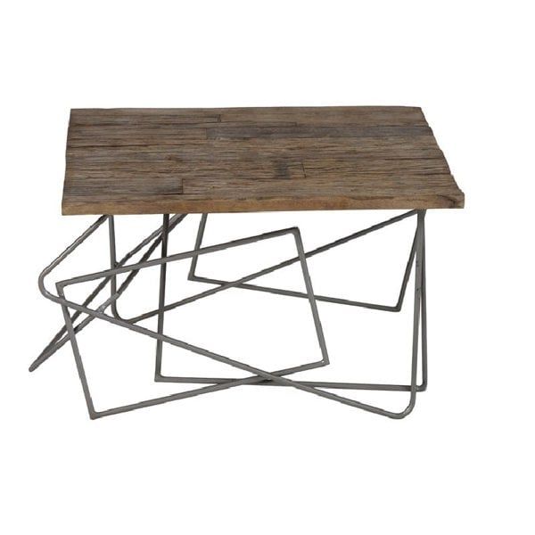 IH Design Herica Industrial Style Designer Railway Sleeper Coffee Table