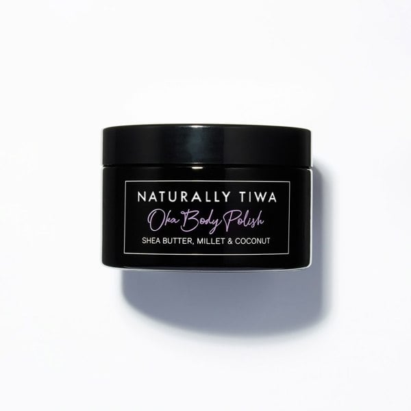 Naturally Tiwa Skincare OKA Body Polish eczema, psoriasis, acne, skin undergoing chemotherapy and radiotherapy, dry skin conditions, Keratosis Pilaris