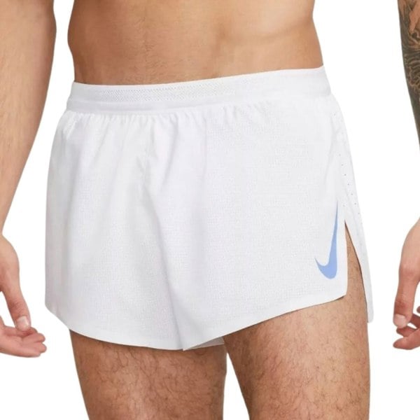 Nike Dri-Fit ADV White Running Shorts S