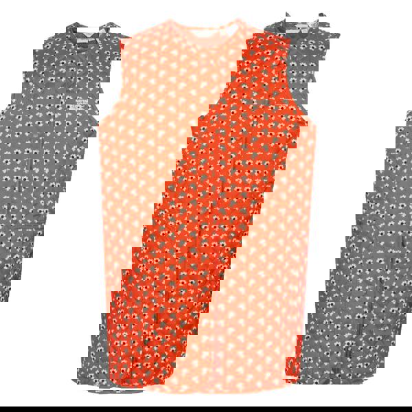 Regatta Professional Womens Orla Kiely Floral Quilted Gilet - Clover Red