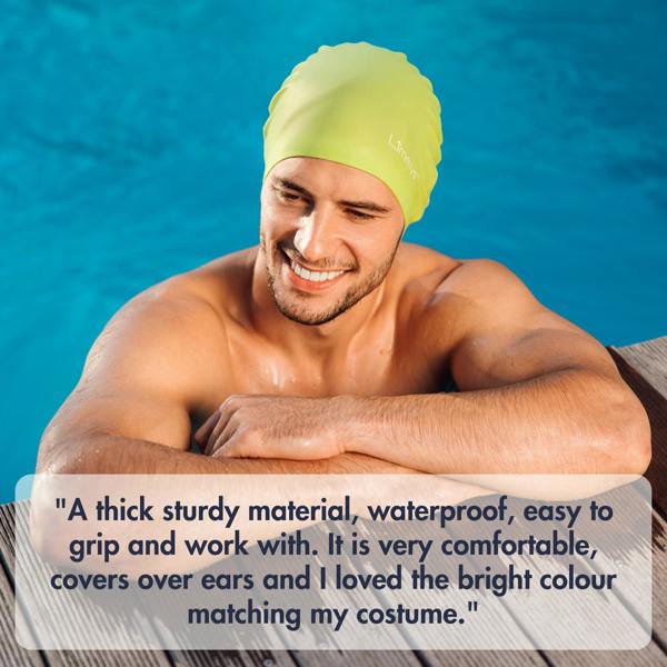 Limmys Premium Men's Swim Caps