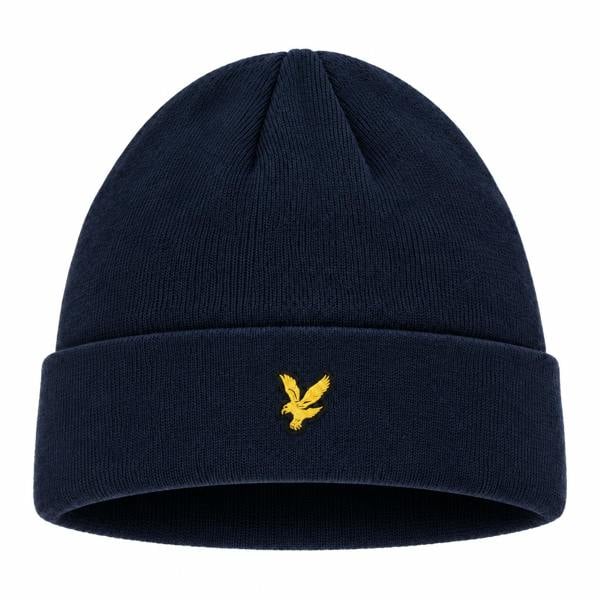 Lyle & Scott Basic Beanie Hat Dark Navy