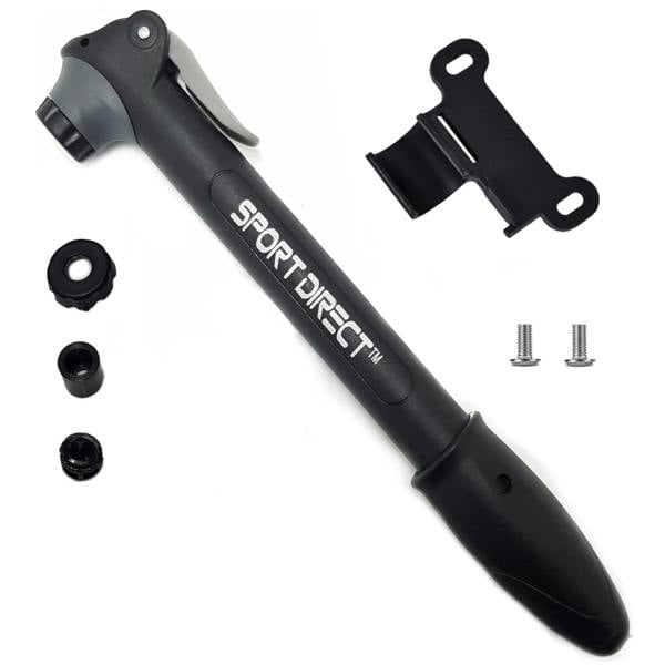 Sport Direct 120 PSI Mini Bike Hand Pump Dual Schrader/Presta Valve
