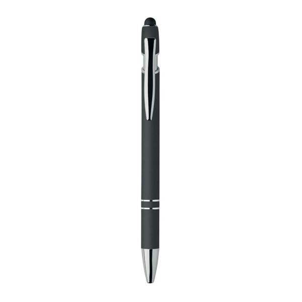 MidOcean Siparo Recycled Aluminium Stylus Pen - Black - 