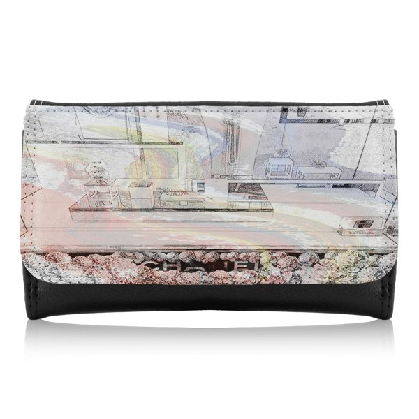 Benjamin Tate Design Window Shopping Maxi Purse