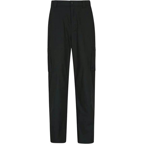 Mountain Warehouse Mens Trek II Cargo Trousers - Black - 