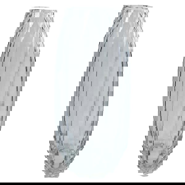 Leaf 85cm Geometric Glass Vase Pink Peony and Berry Artificial Flowers