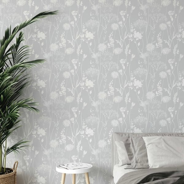 Catherine Lansfield Meadowsweet Floral Wallpaper