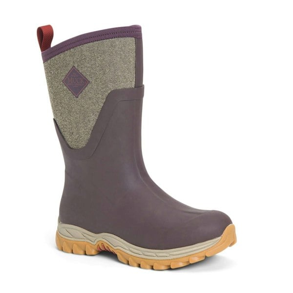 Muck Boots Arctic Sport Mid Women's Wellington Boots in Wine