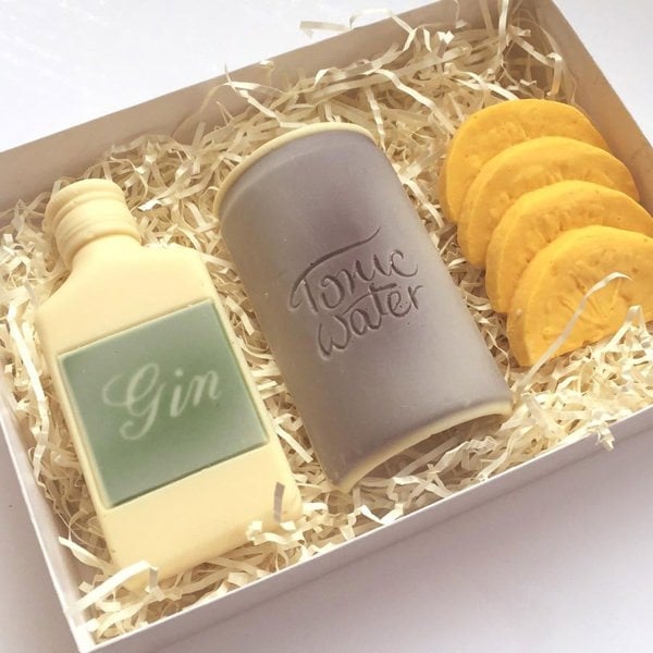 CHOC ON CHOC Emergency Chocolate Gin And Tonic Set