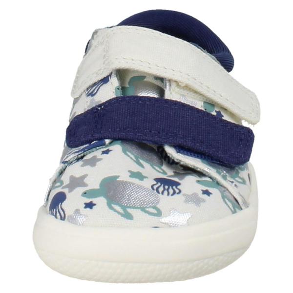 Clarks Boys Clarks Canvas Doodles Briley Fly T