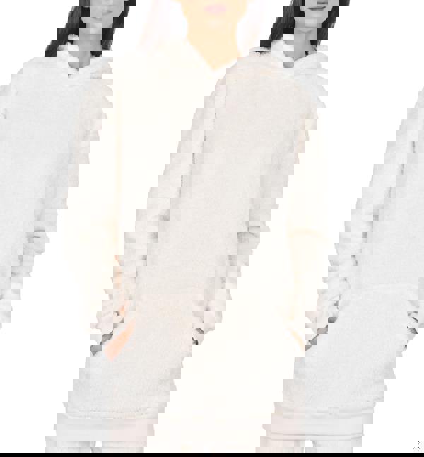 Smart Living Women's Teddy Fleece Hoodie - Cream