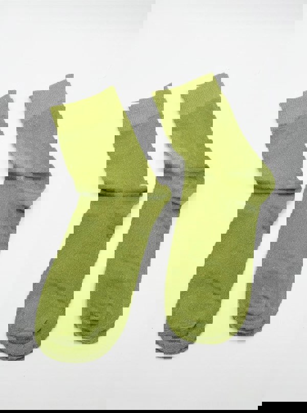 SVNX Green Glitter Socks Set - 2 pairs