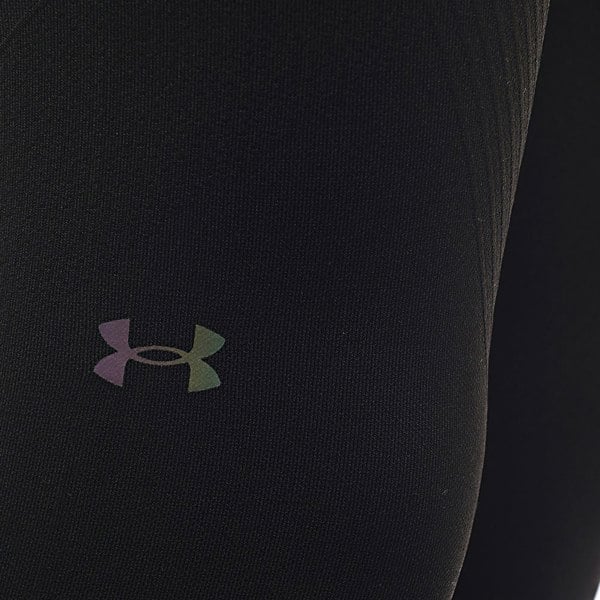 Under Armour Womens Training Rush Seamless 7/8 Crop Leggings in Black