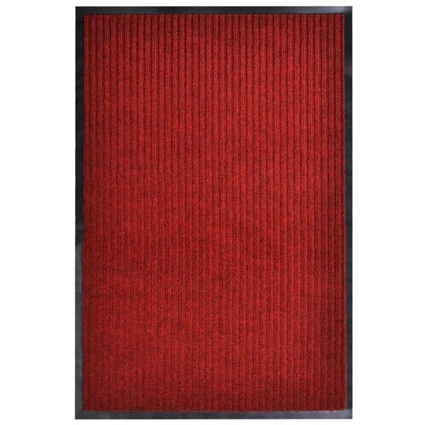 Berkfield Door Mat Red 117x220 cm PVC