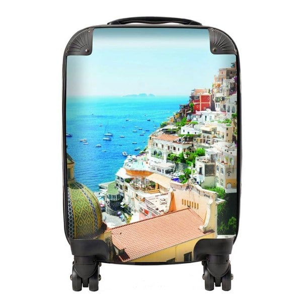 Warren Reed Positano With Flowers, Italy Suitcase