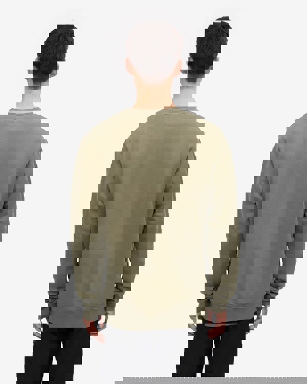 Colorful Standard Mens Classic Organic Crew Neck Sweatshirt - Dusty Olive