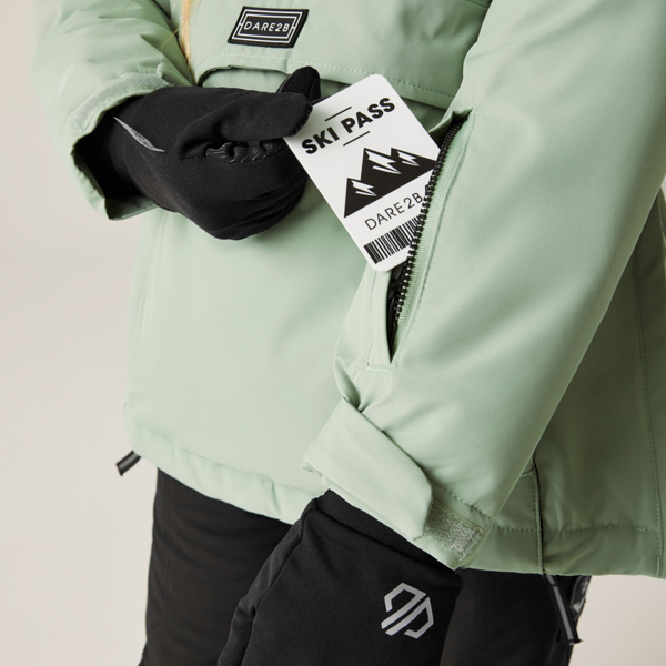 Dare 2B Childrens/Kids Freehand II Ski Jacket - Glacier Green