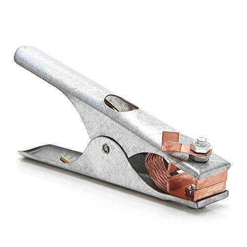 KAV - Pack of 2 Welding Manual Welder Arc Earth Ground Cable Copper Grip Clip Clamp 300A