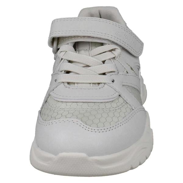 Clarks Kids Clarks Chunky Sole Sports Trainers Feather Pace K