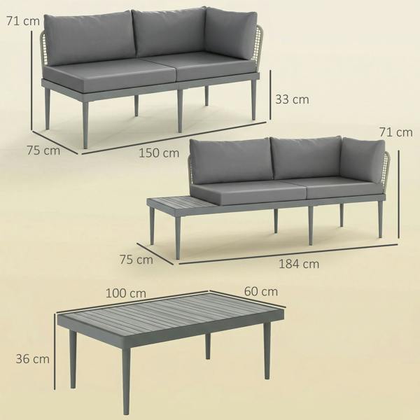Garden Sofa Set