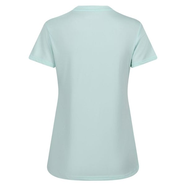 Regatta Womens/Ladies Fingal Plain V Neck T-Shirt - Bleached Aqua