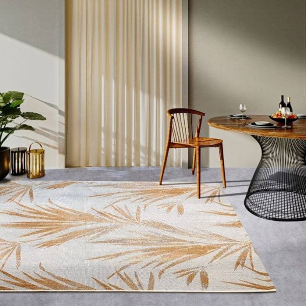 The Rugs Floral Design Indoor-Outdoor Rug -Vibrant & Durable