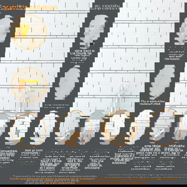 WT3D1803 - Pure White Grey Grout Subway Metro Classic Brick Glossy 3D Tile Sticker 30.5 x 15.4cm (12 x 6 in) - 20pcs in a pack