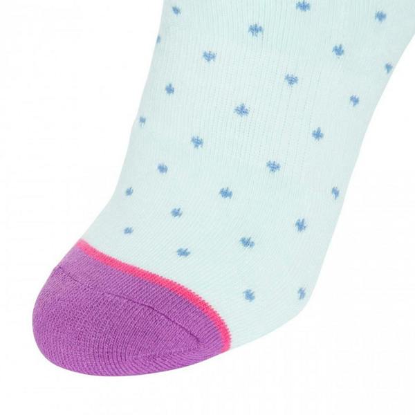 Trespass Kids/Childrens Replicate Ski Tube Sock (Pack Of 2) - Bluebell/Aqua - 