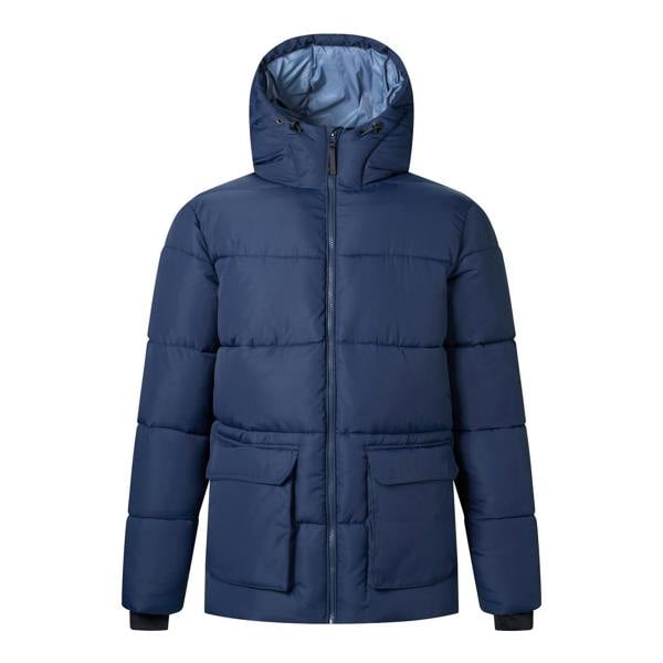 Regatta Mens Marek Short Padded Jacket - Navy/Grey Mirage - 