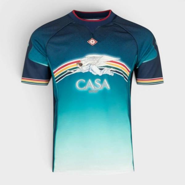 Casablanca La Deesse Du Stade Printed Football Top