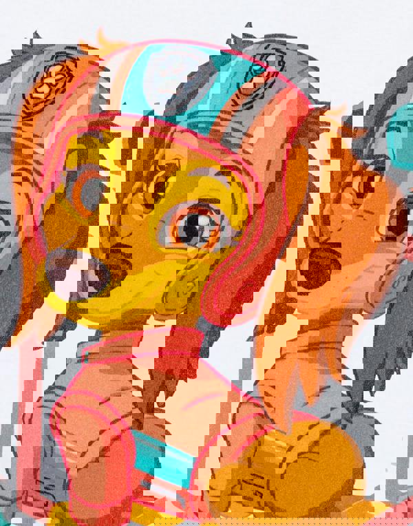 Paw Patrol Girls White Liberty Short Sleeved T-Shirt