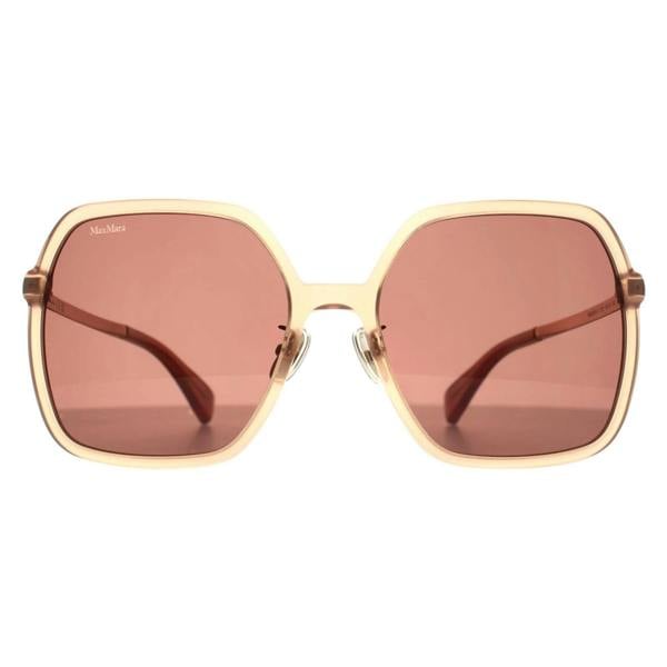 Max Mara Sunglasses MM0059-D 72E Shiny Pink Brown