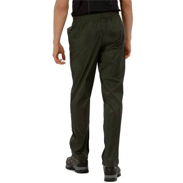 Regatta Great Outdoors Mens Classic Pack It Waterproof Overtrousers - Bayleaf