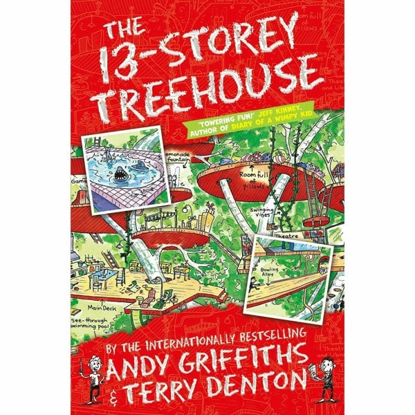 Andy Griffiths The Treehouse Collection 11 Books Set 143-Storey, 130-Storey, 117-Storey, 104-Storey