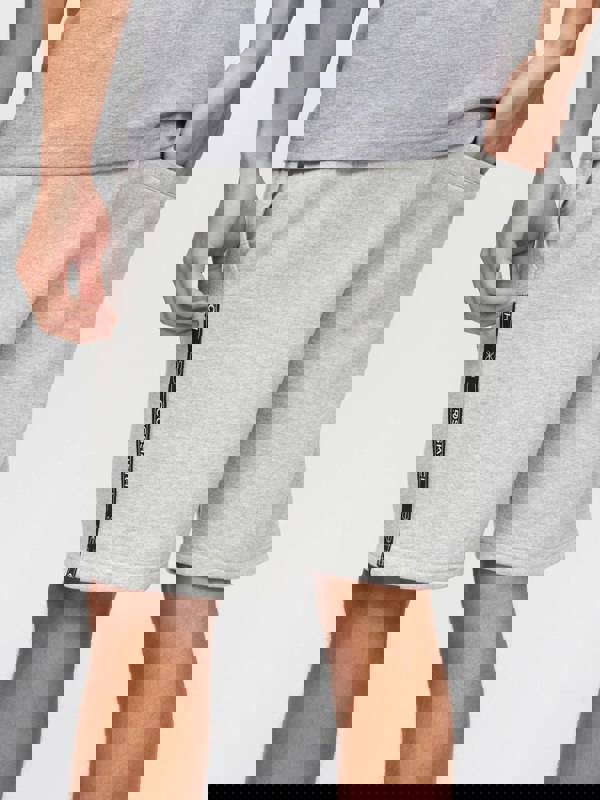 Crosshatch Apollos Shorts Grey Marl