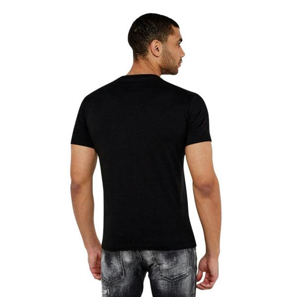 DSquared2 Mens Adventure Is Calling T-Shirt - Black - 