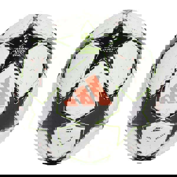 Adidas 2024/25 Group Stage UEFA Champions League Mini Football - White/Black - 