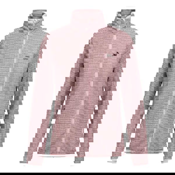 Trespass Womens/Ladies Celia Fleece Jacket - Carnation