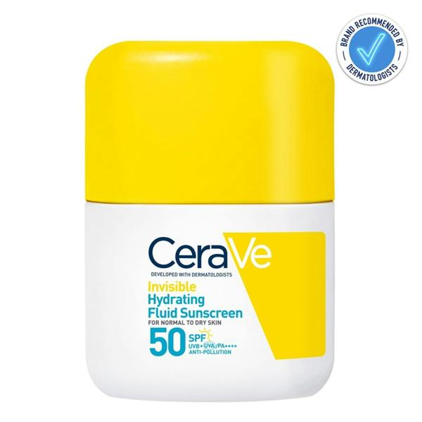 CeraVe Invisible Hydrating Fluid Sunscreen