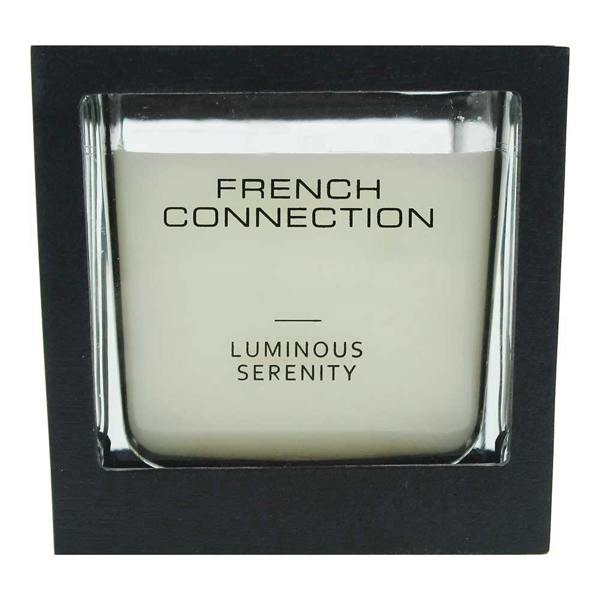 French Connection Wooden Collection Luminous Serenity Candle 200g