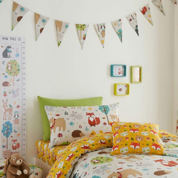 Woodland Friends Bunting - Happy Linen Company