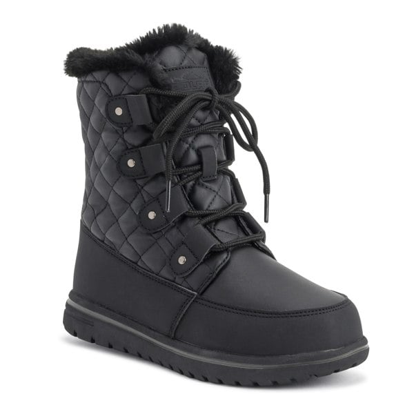 VIVA Polar Boot Women's Fleece Lined Snow Winter Hiking Durable Ankle Boots