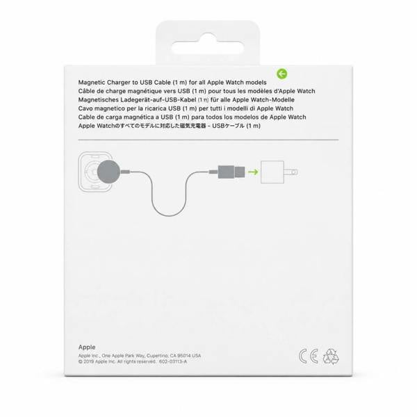 Apple Fast Magnetic Charging Cable 1m USB Wireless Charger Lead White Brand