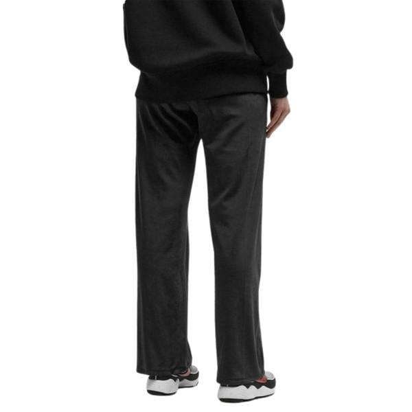 Nike Women's Sportswear Chill Knit Mid-Rise Black Velour Pants XS