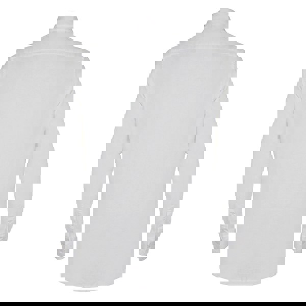 Image of Men's Hugo Linen Front Pocket Shirt, White