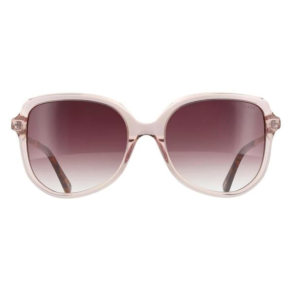 Ted Baker Sunglasses TB1717 Kiera 192 Crystal Brown Brown Gradient