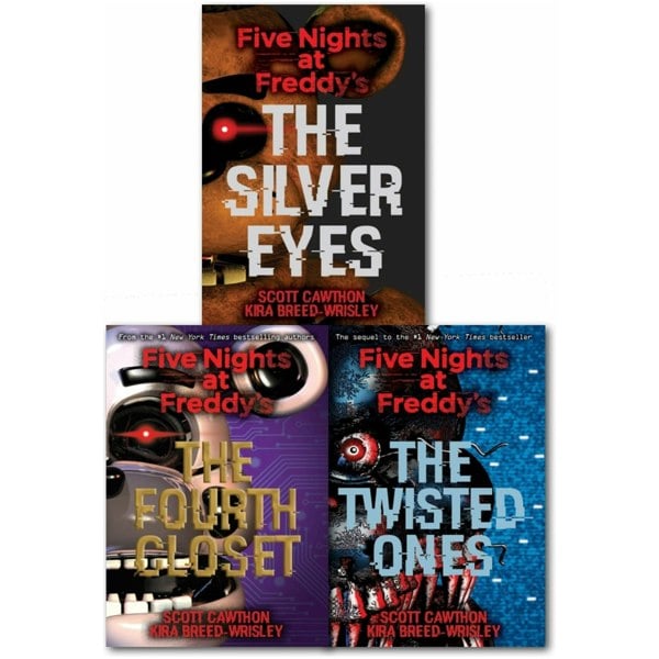 Five Nights at Freddy 3 Book Set - The Fourth Closet, The Twisted Closet, The Silver Eyes